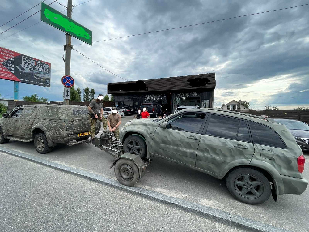 Лафет эвакуатор подкат платформа на кат В. Для военных действий. Мариуполь - изображение 2