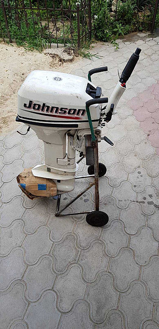 Лодочный мотор Johnson BRP 15 л с баком 15 литров Димитров - изображение 2