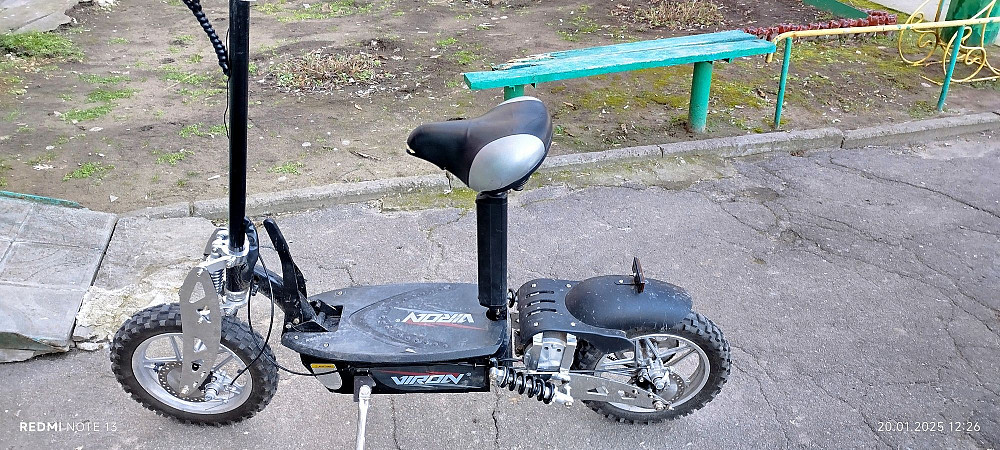 Электро самокат мощностью 1kw.в наличи есть 2шт. Шахтерск - изображение 2