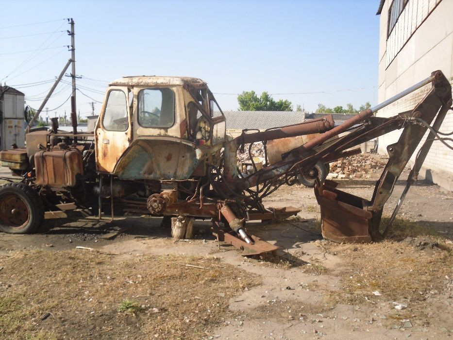 продам экскаватор на базе юмз-6 Кировское - изображение 1