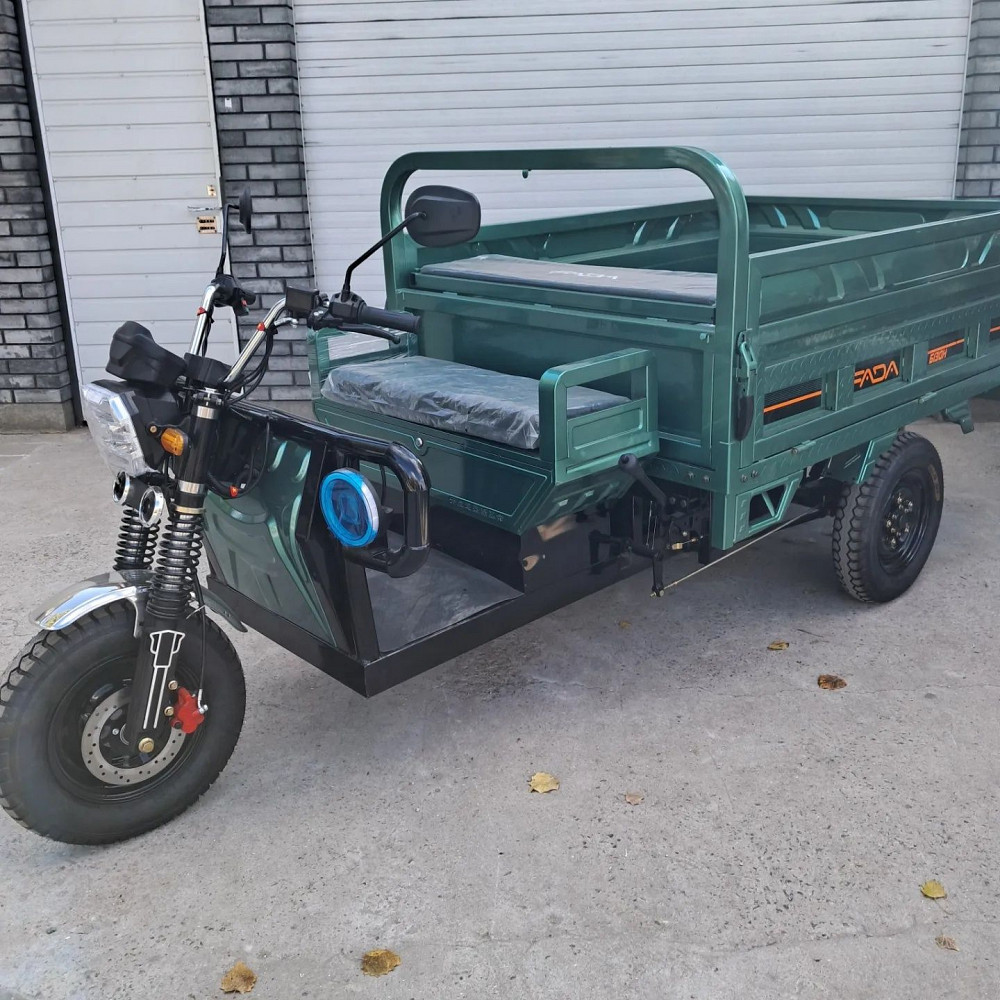 Грузовой электрический трицикл FADA BIZON 1800W Новоазовск - изображение 1