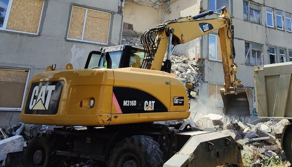 Продажа колесного экскаватора Caterpillar САТ 316 Ждановка - изображение 1