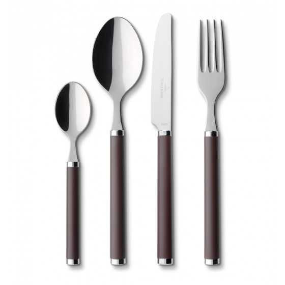 VilleroyBoch Play Chocolate Brown 12-6364-9033 Наб столовых приборов Снежное - изображение 1