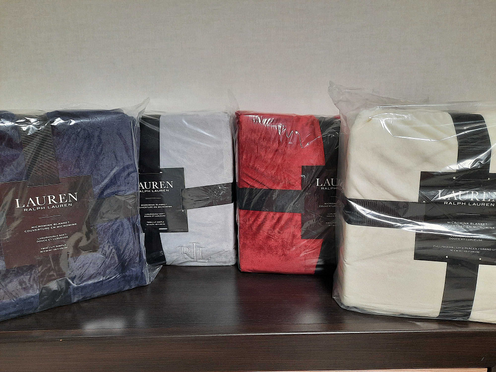 Плед, одеяло RALPH LAUREN. Разные размеры и цвета. Оригинал Торез - изображение 2