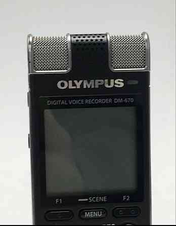 Цифровой диктофон Olympus DM 670.Как аудио книга аудио плеер. Донецк