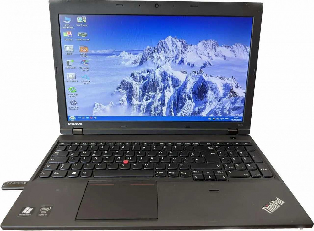 Ноутбук 15,6" LENOVO THINK L540 I5-4300M/8GB/120Gb SSD/HD4600/Web-cam Шахтерск - изображение 1