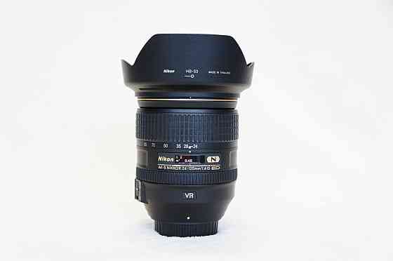 Nikon 24-120 f4 VR Отличное состояние! Снежное