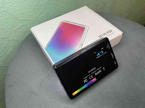 W140 RGB LED цветной видеосвет, фотосвет Димитров