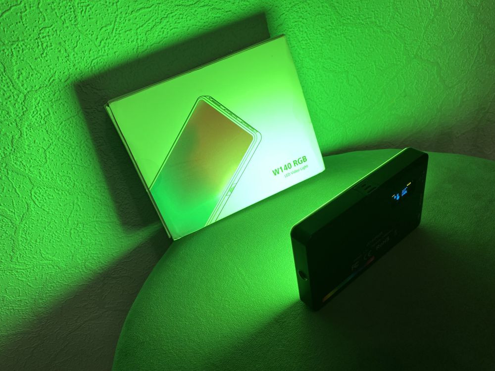 W140 RGB LED цветной видеосвет, фотосвет Димитров - изображение 5