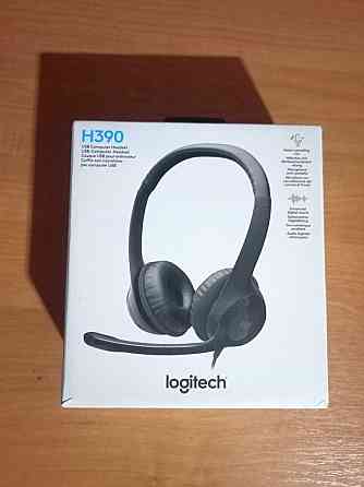 Наушники, гарнитура проводная Logitech H390 (981-000406) Торез