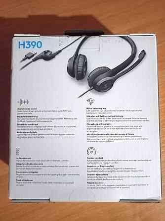 Наушники, гарнитура проводная Logitech H390 (981-000406) Торез