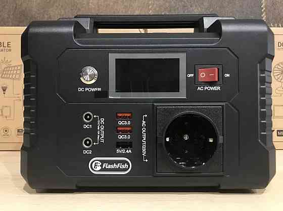 Портативная зарядная станция Flashfish E200 200 Вт Э ОПТ! Электростанция Ждановка