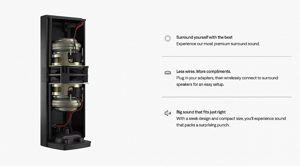 Акустична система об'ємного звуку Bose Surround Speakers 700 Black Горловка - изображение 4
