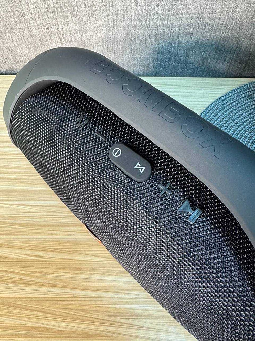 Портативная колонка Boombox с ручкой 31 см / Колонка Bluetooth Черная Зугрэс - изображение 5