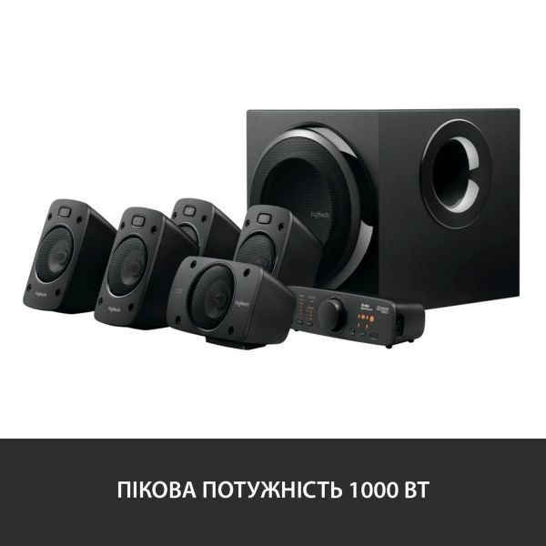 Акустична система Logitech 5.1 Z906 Surround Sound Speakers Иловайск - изображение 1
