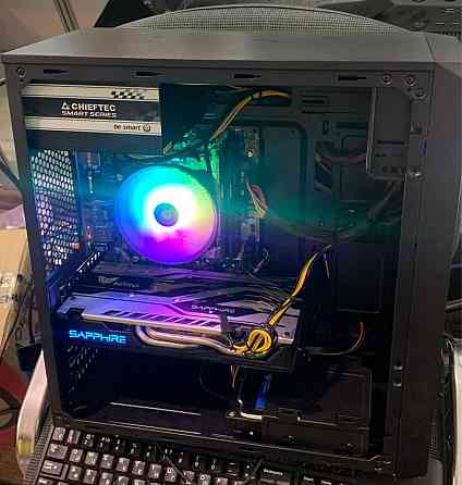 Игровой компьютер Ryzen 5 3500X/256/500/16/1070 Горловка