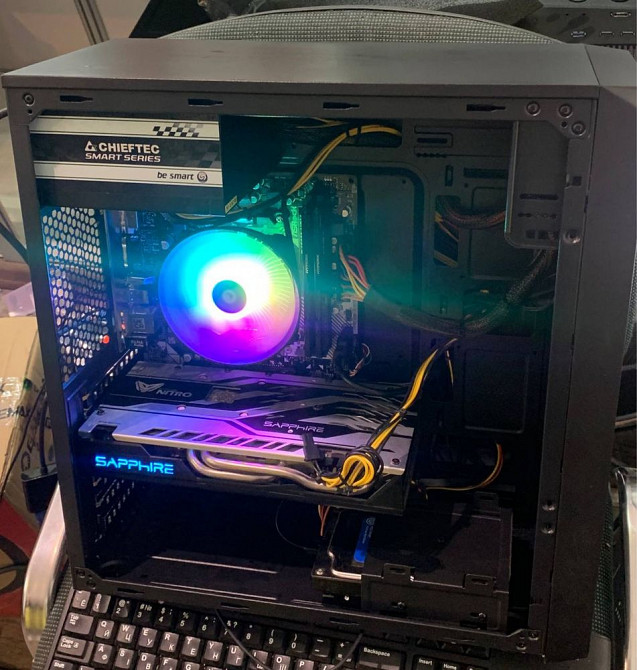 Игровой компьютер Ryzen 5 3500X/256/500/16/1070 Горловка - изображение 1