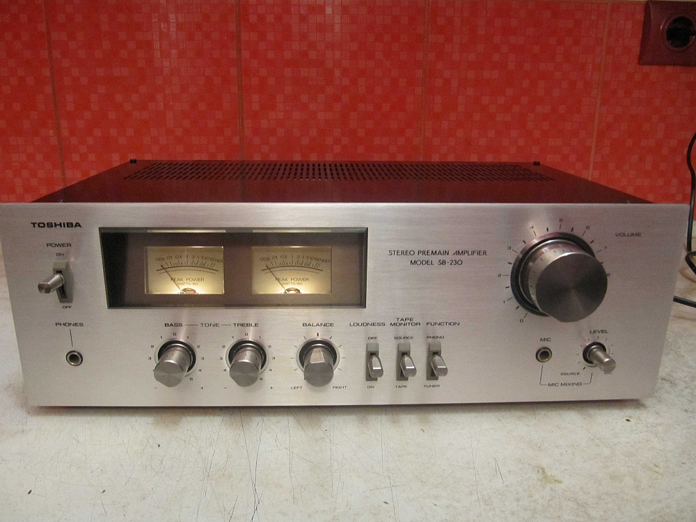 TOSHIBA SB-230 HI-FI - Полный Усилитель класса HI-FI (Made in Japan) Ждановка - изображение 2