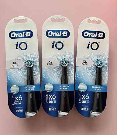 іО Ultimate White Gentle Black Насадки Oral b Ясиноватая