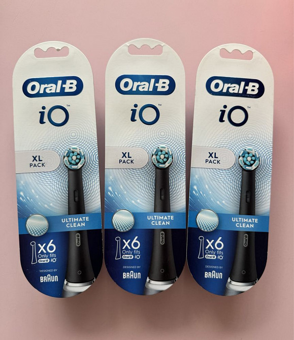 іО Ultimate White Gentle Black Насадки Oral b Ясиноватая - изображение 1