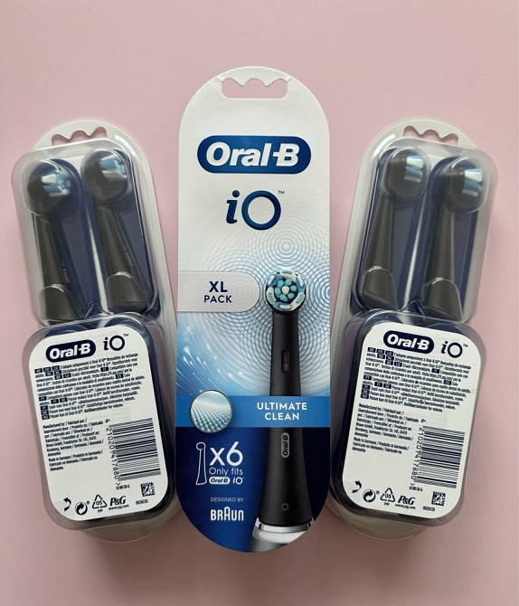 іО Ultimate White Gentle Black Насадки Oral b Ясиноватая - изображение 3