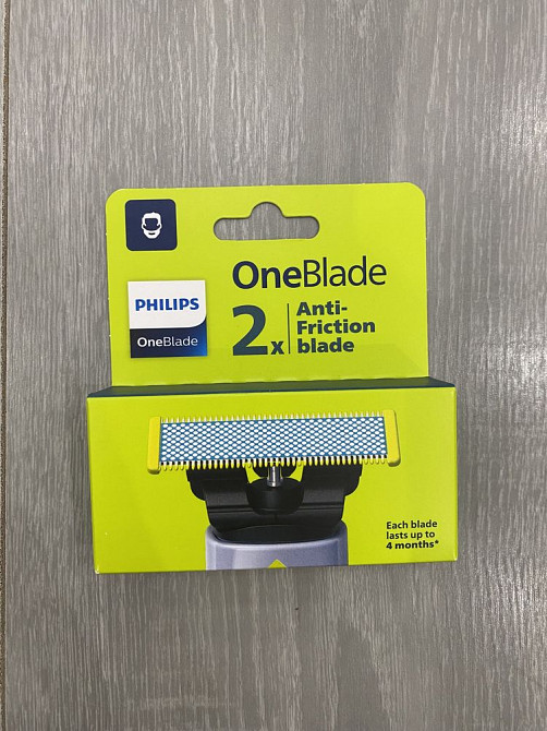 Philips OneBlade оригинальные сменные лезвия кассеты насадки картриджи Александровка - изображение 2