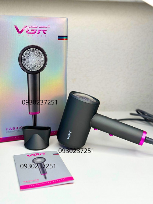 Профессиональный мощный фен VGR-V400 2000 вт, Электрический фен Зуевка - изображение 1