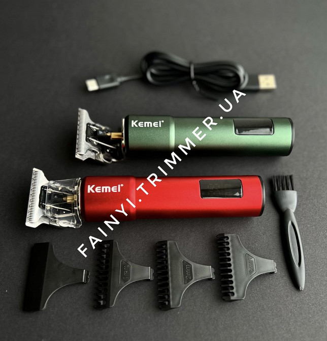 Потужний тример 10Вт Kemei StyleTrim для стрижки бороди та голови Макеевка - изображение 2