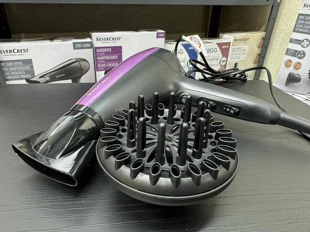 Немецкий фен с функцией ионизации SILVERCREST SHDB 2200 Иловайск - изображение 2