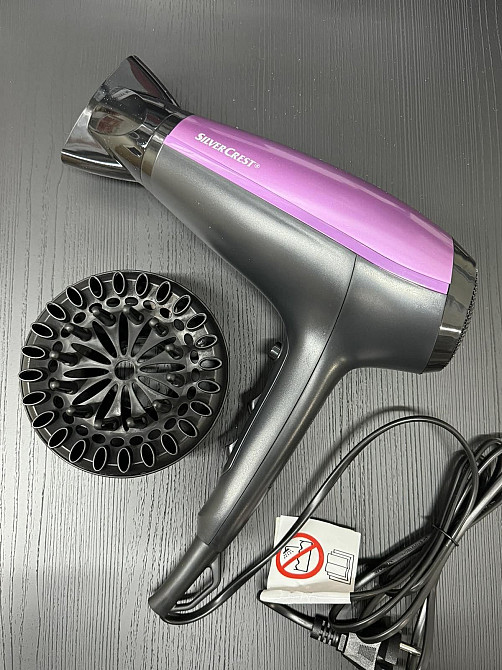 Немецкий фен с функцией ионизации SILVERCREST SHDB 2200 Иловайск - изображение 1
