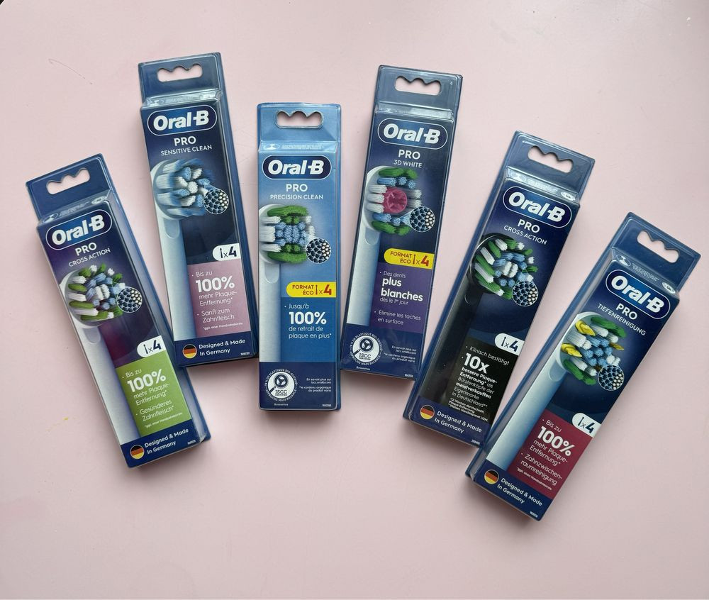 Оригинальные насадки детские и взрослые. 3Dwhite Oral-B Braun Германия Шахтерск - изображение 2