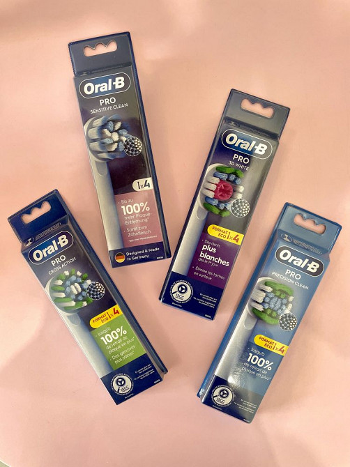 Оригинальные насадки детские и взрослые. 3Dwhite Oral-B Braun Германия Шахтерск - изображение 7