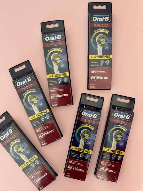 Оригинальные насадки из Германии Cross Action White Oral-B Braun Донецк - изображение 5
