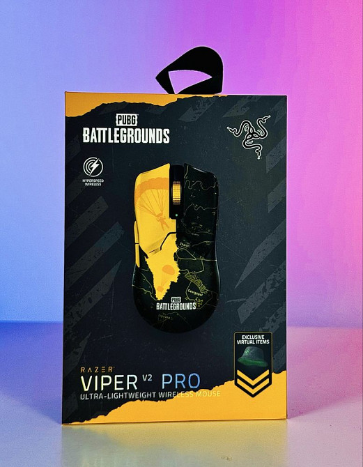 Razer Viper V2 Pro Wireless PUBG:BATTLEGROUNDS Edition 59 г. 2 шт! Шахтерск - изображение 1