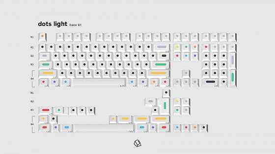 Оригинальные кейкапы GMK для механической клавиатуры Ясиноватая