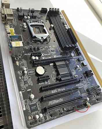Мат плата ASRock B85 PRO4 s1150, B85 i7 i5 i3- 4 и 5-го поколен Иловайск