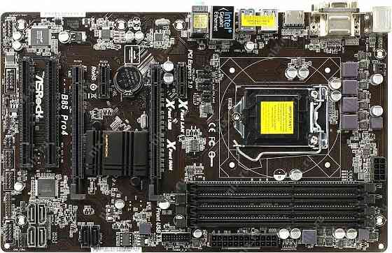 Мат плата ASRock B85 PRO4 s1150, B85 i7 i5 i3- 4 и 5-го поколен Иловайск