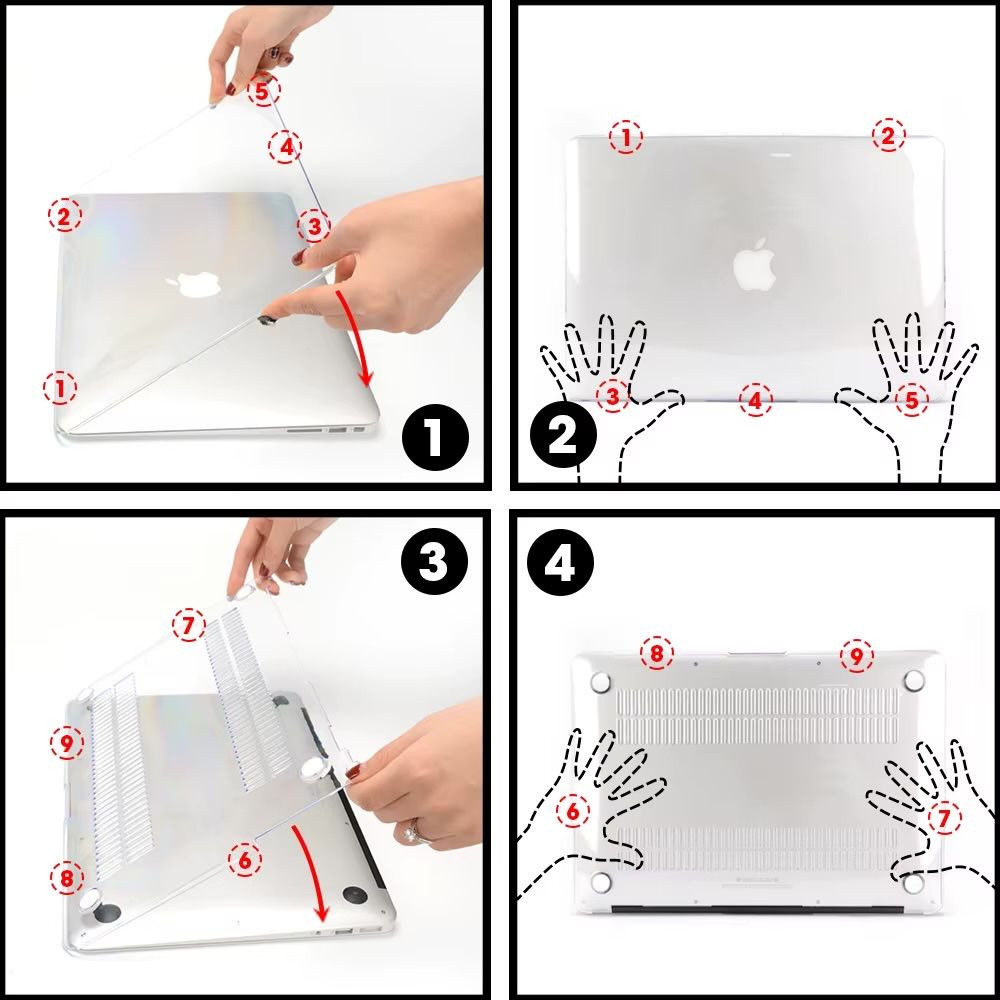 Накладка для MacBook глянцевая матовая MacBook Air Pro 13 14 15 16 2023 2024 Ждановка - изображение 6