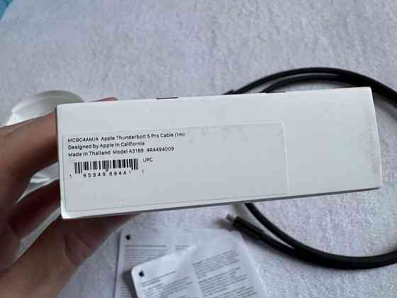 Оригинальный кабель apple Thunderbolt 5 pro 1m mc9c4am/a Енакиево