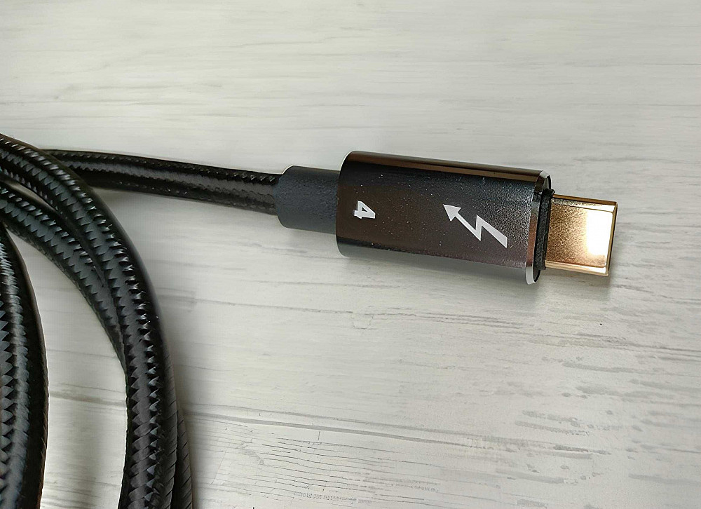 Кабелі Thunderbolt 4 - 30см, 50см, 1м, 8K-60HZ, 100Вт, 40Gbps Старобешево - изображение 2