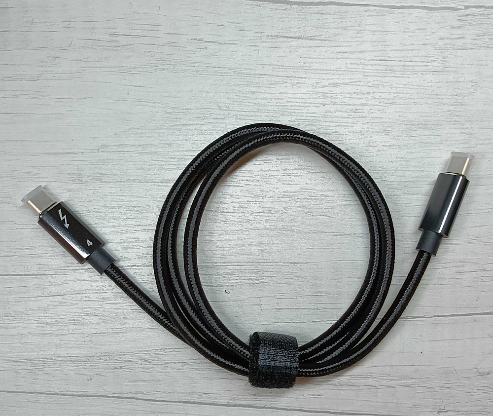 Кабелі Thunderbolt 4 - 30см, 50см, 1м, 8K-60HZ, 100Вт, 40Gbps Старобешево - изображение 3