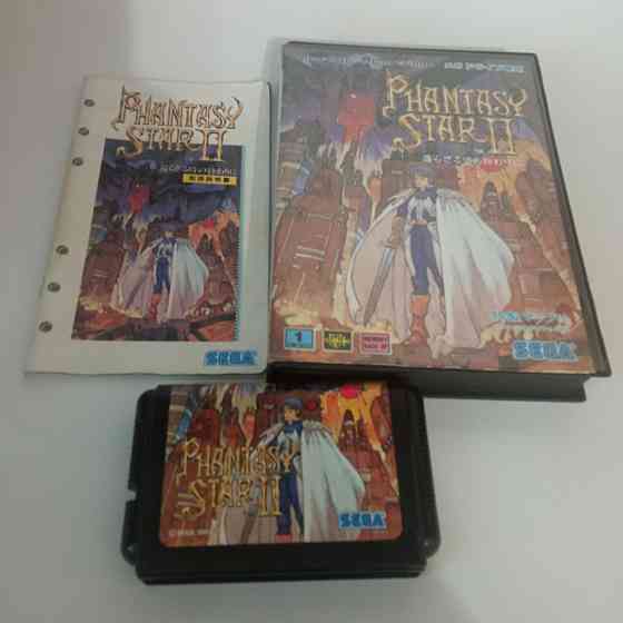 Картриджі Sega Mega Drive - Landstalker, Phantasy Star 2. Оригінал. Дебальцево