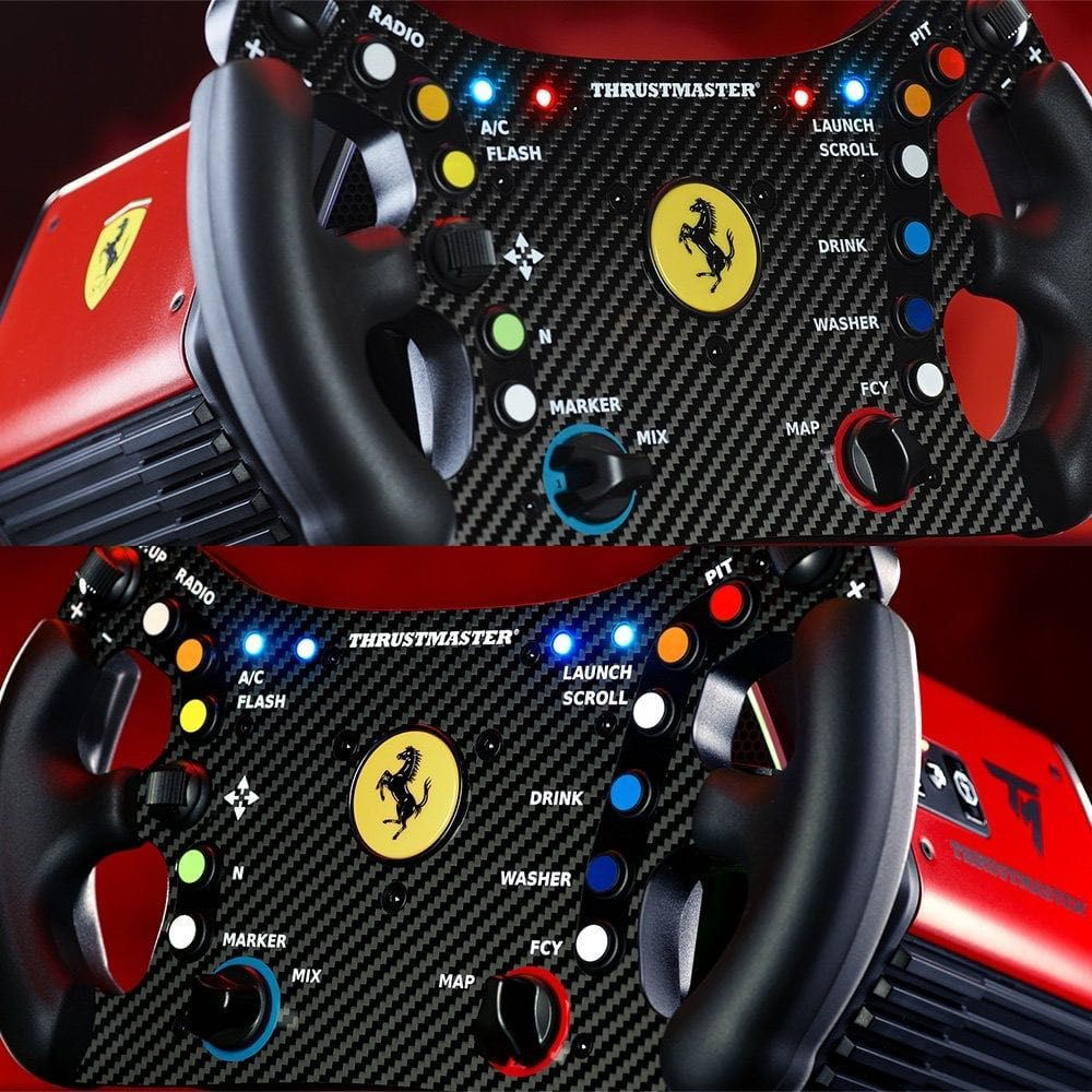 Руль ігровий Thrustmaster Ferrari 488 GT3 Wheel Add-On Игровой руль Енакиево - изображение 6