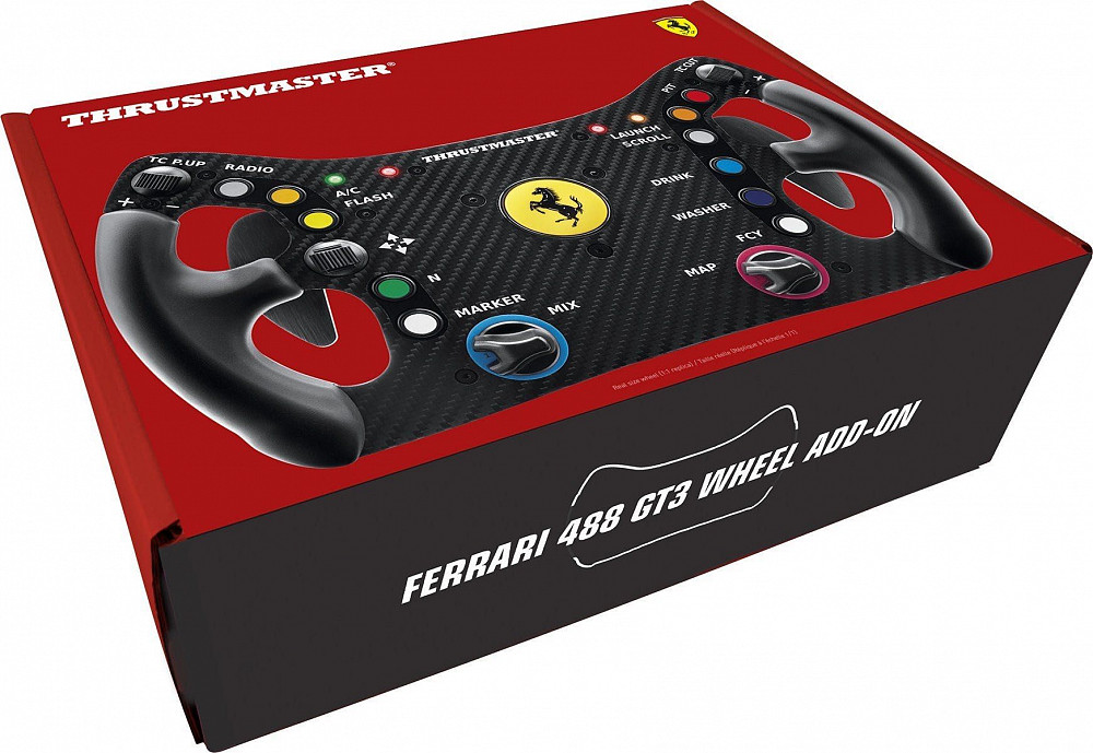 Руль ігровий Thrustmaster Ferrari 488 GT3 Wheel Add-On Игровой руль Енакиево - изображение 8