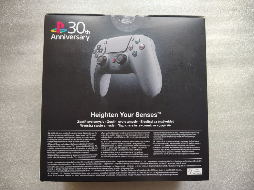 30th Anniversary Limited Edition DualSense PS5 оригінал, новий Докучаевск - изображение 2