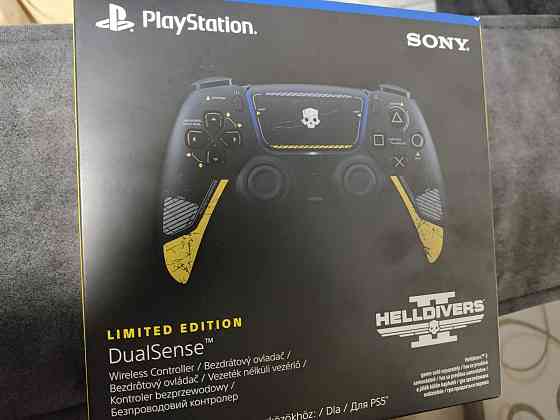 Dualsense limited edition Helldivers 2 Снежное