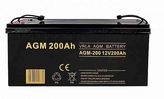 Акумулятор AGM VRLA 12V 200Ah VOLT POLSKA • акумуляторна батарея Донецк