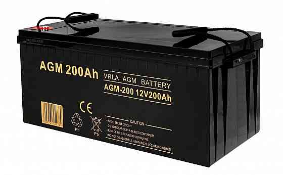 Акумулятор AGM VRLA 12V 200Ah VOLT POLSKA • акумуляторна батарея Донецк