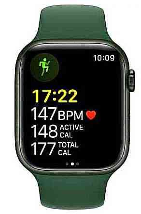 Продам новий смарт-годинник Apple Watch Series 7 GPS 45mm Green Торез