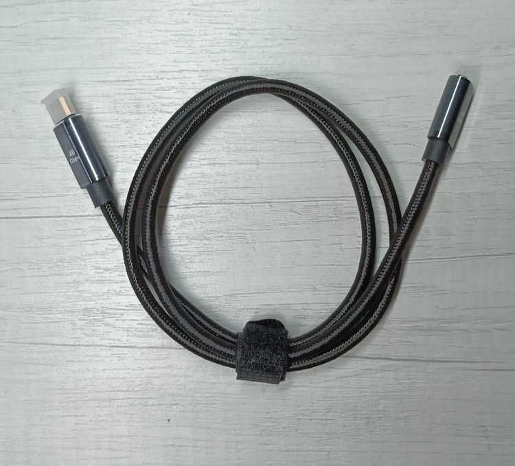Удлинители-переходники 240W Thunderbolt 4 USB Type-C 4.0 40Gbps Снежное - изображение 5